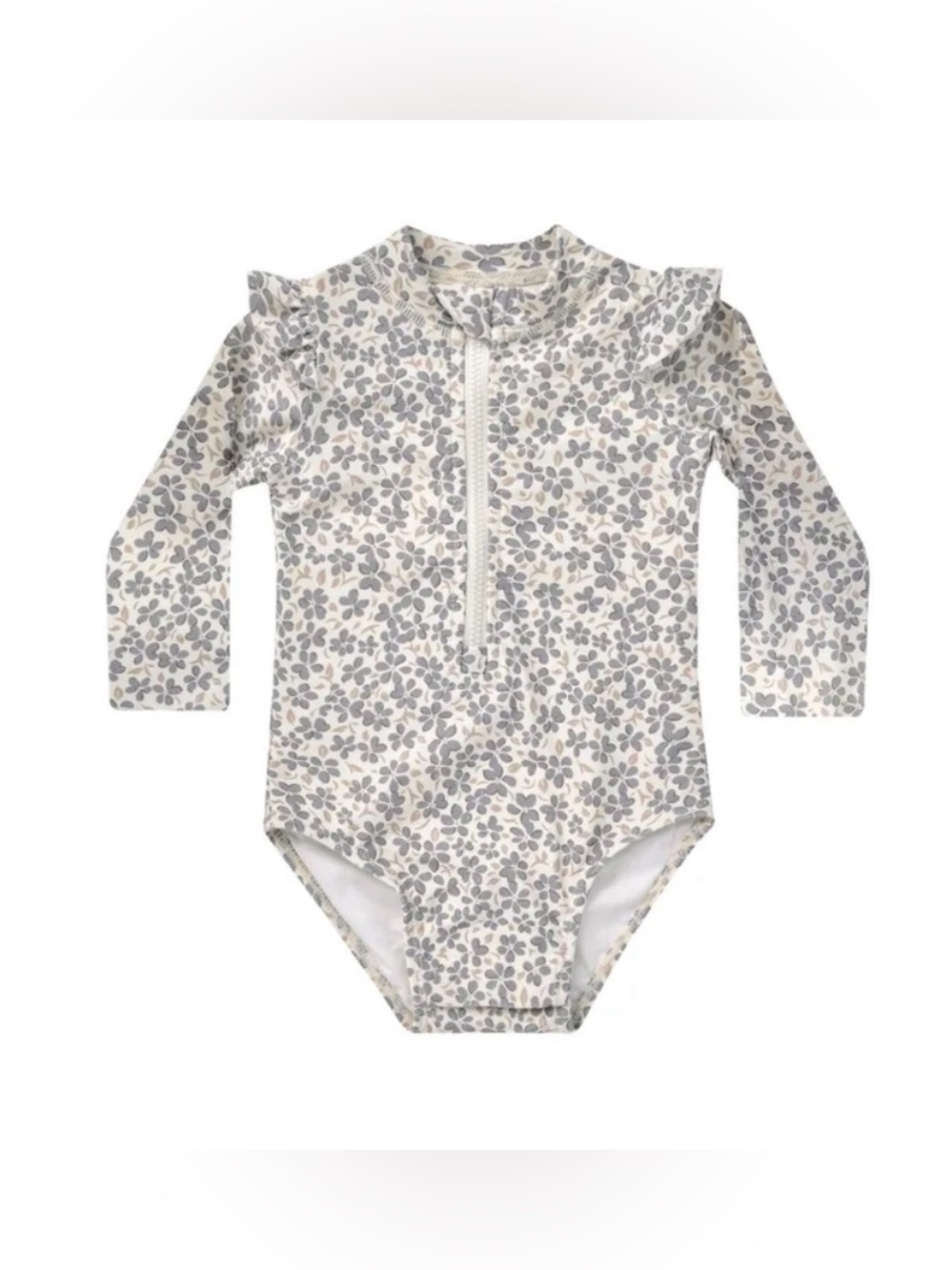 QUINCY MAE Byron Rashguard Floral Swimsuit - 18-24M